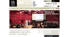 Desktop Screenshot of dokument-festival.com