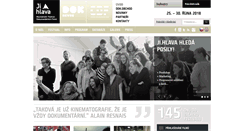 Desktop Screenshot of dokument-festival.cz
