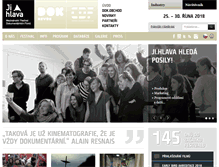 Tablet Screenshot of dokument-festival.cz